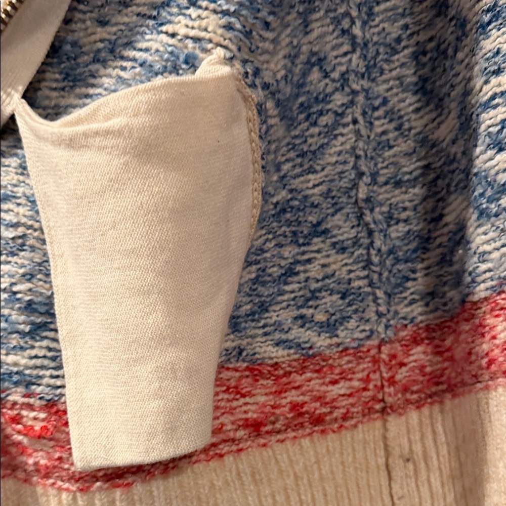 CAbi Multicolor Patterned Cardigan medium zip - Picture 3 of 6